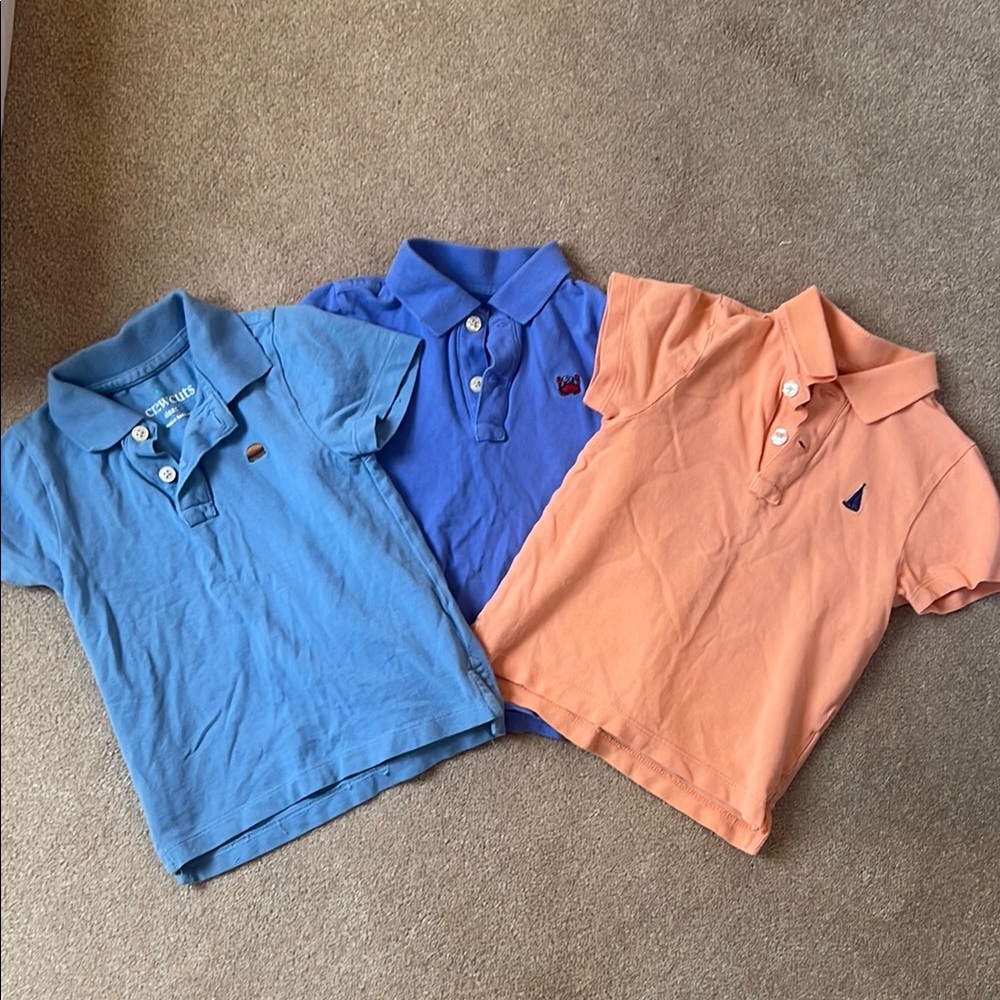 Jcrew Factory Critter Polos - Set of 3